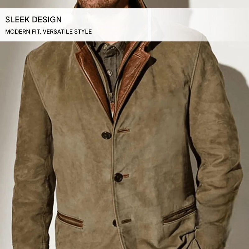 Herren Herbst-Sakko – Leandro in Herbstlaubtönen