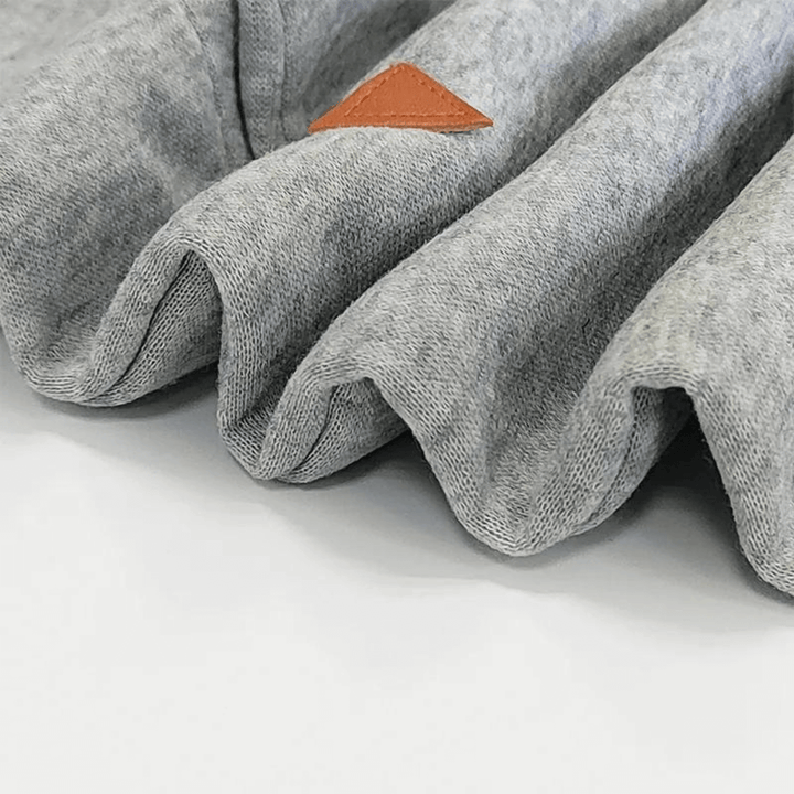Kapuzen-Sweatkleid mit Taschen – Isabella