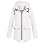 Trendige Damen Regenjacke mit Kapuze - Liora