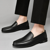 Italienische Slipper aus echtem Leder – Emilio