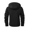 Herren Outdoorjacke wasserdicht mit Kapuze & karierter Fütterung – Jorrit