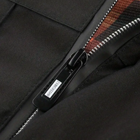 Herren Outdoorjacke wasserdicht mit Kapuze & karierter Fütterung – Jorrit