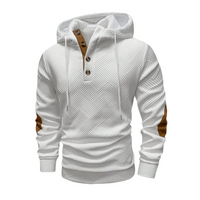 Herren Outdoor Hoodie mit Comfort-Stretch & Knopfleiste – Mads