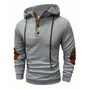 Herren Outdoor Hoodie mit Comfort-Stretch & Knopfleiste – Mads