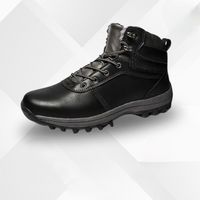 Herbst-Winterstiefel mit Kälteschutz und Herbstlaub-Design – Leonardo