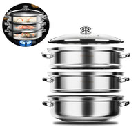 3-layer steam cooker – NutriSteam