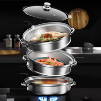 3-layer steam cooker – NutriSteam