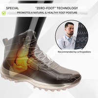 Herbst-Winterstiefel mit Kälteschutz und Herbstlaub-Design – Leonardo