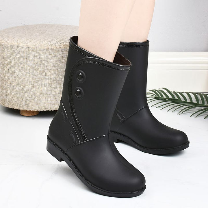Damen Regenstiefel wasserdicht & bequem mit Antirutschsohle – Elora