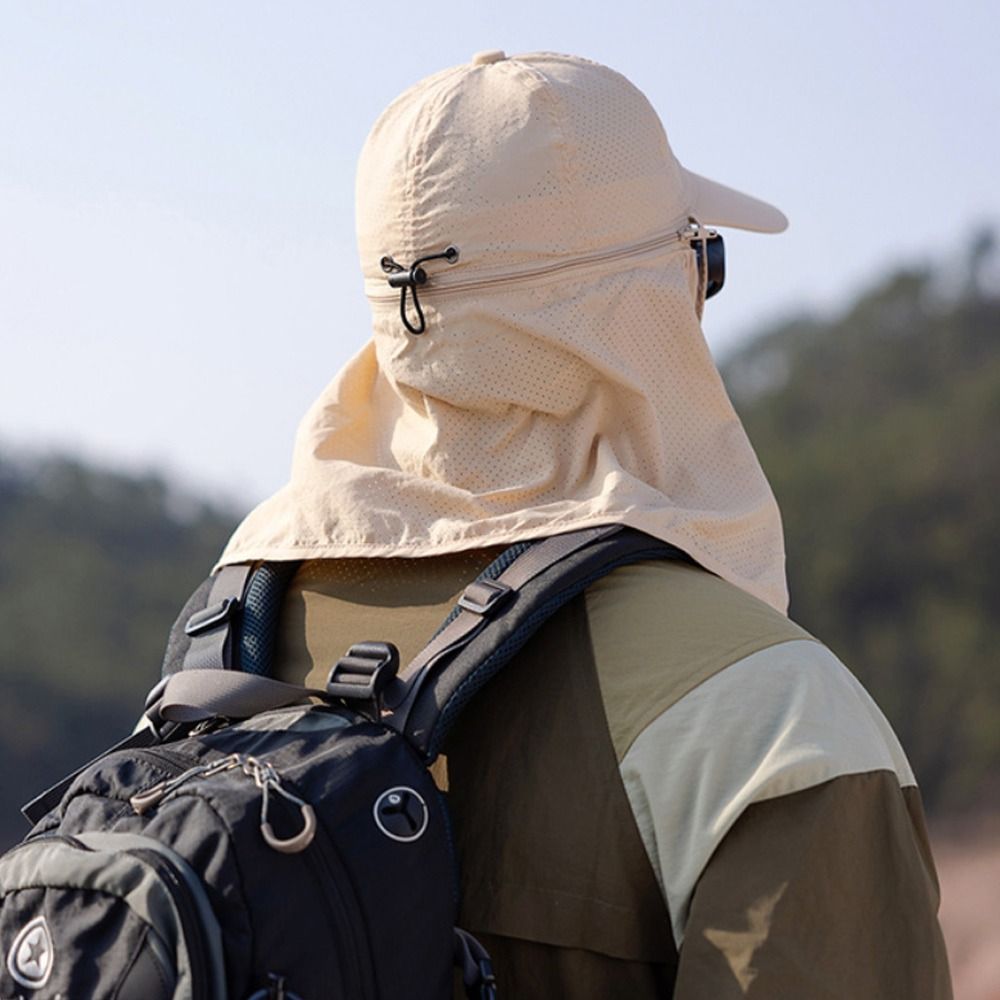 UV-Schutz Truckerhut mit Nackenschutz für Outdoor-Abenteuer - SchattenPro