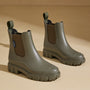 Damen Regenstiefel halbhoch wasserdicht mit Antirutschsohle – Selora