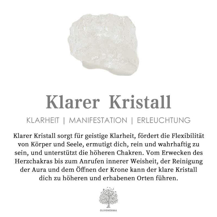 Natürliche Kristall-Amethyst-Heilende Halskette – Lyra
