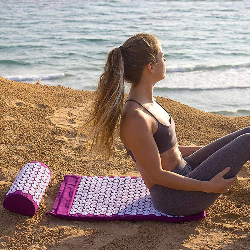 Akupressur-Yogamatte & Kissen-Set – RelaxMat