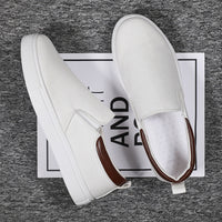 Slip-On-Herrenschuhe aus Canvas – Lennard