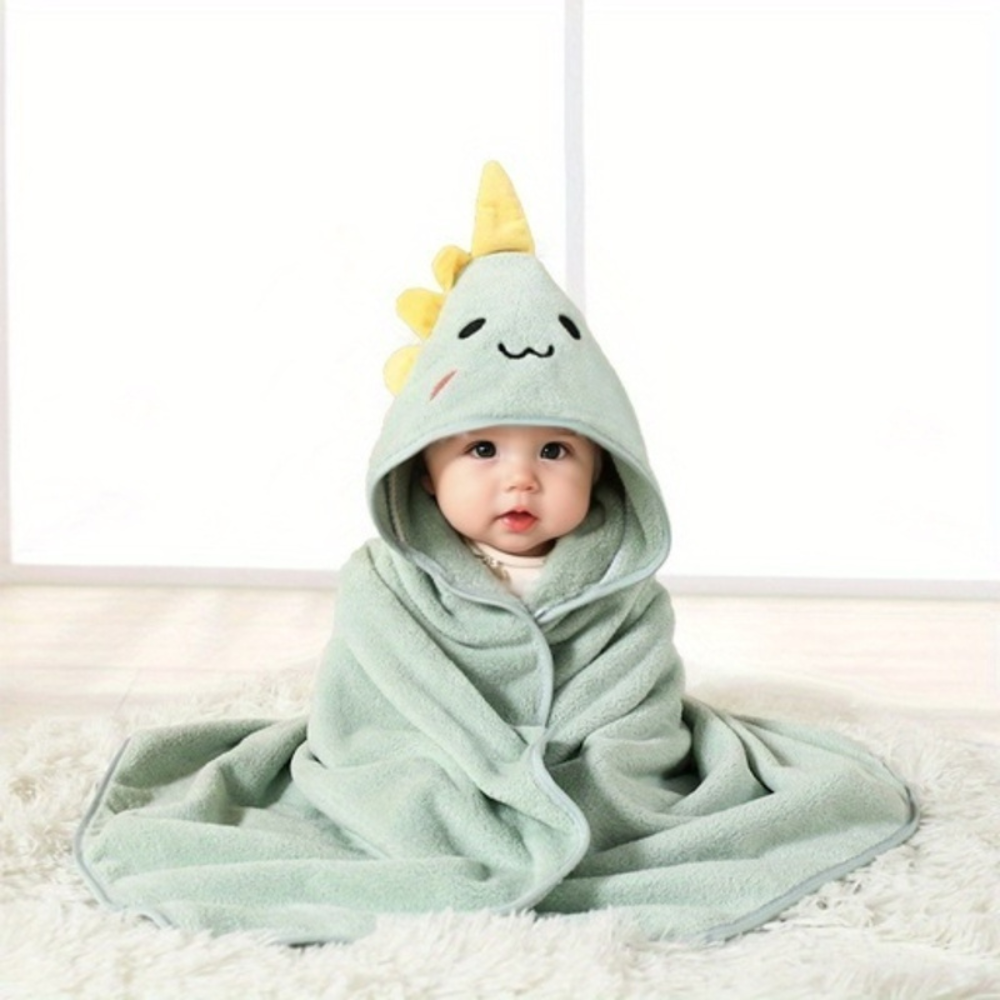 Babybadetuch mit Kapuze – SnuggleSplash