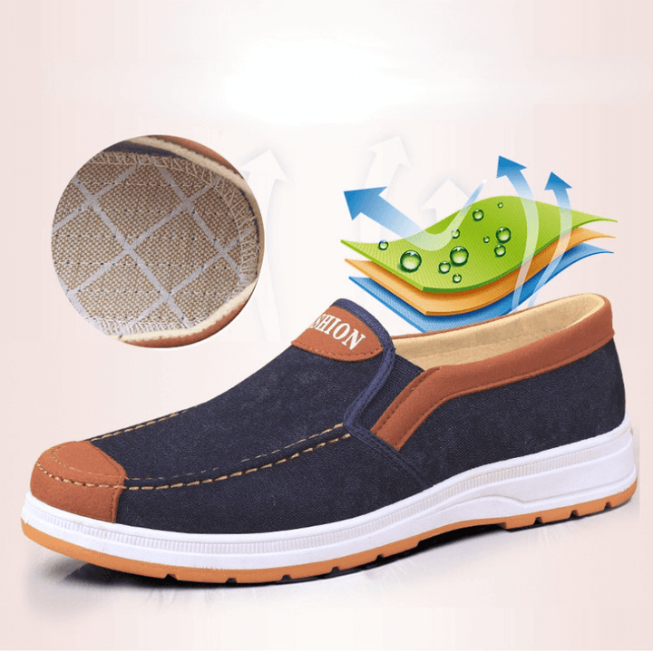 Herren Slip-On Canvas-Schuhe – Matteo