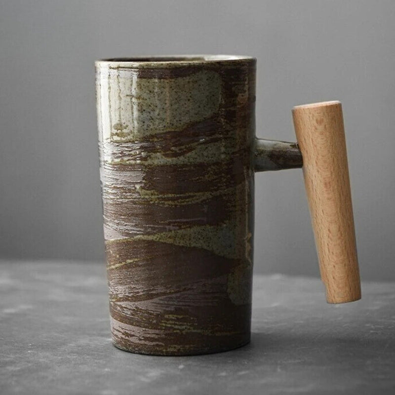 Nordic Latte Cups with Earthy Design – NatureSip