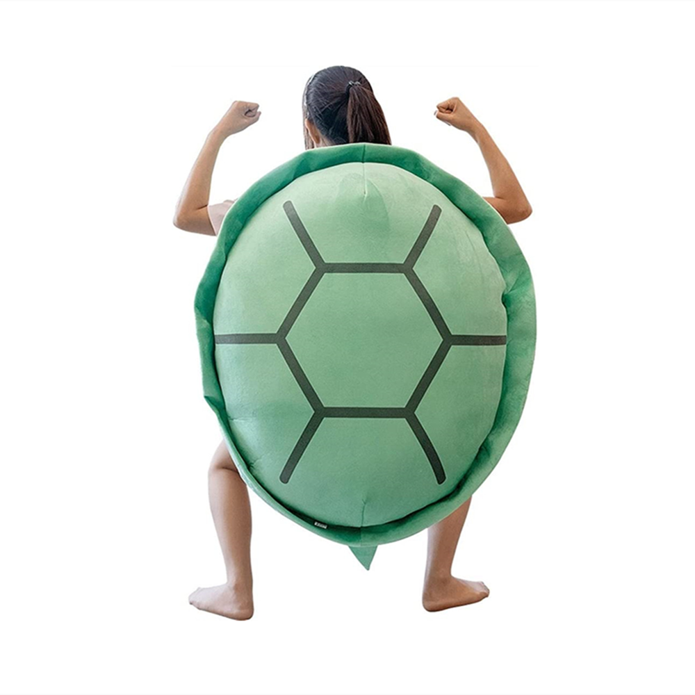 Tragbares Plüschkissen - CozyTurtle