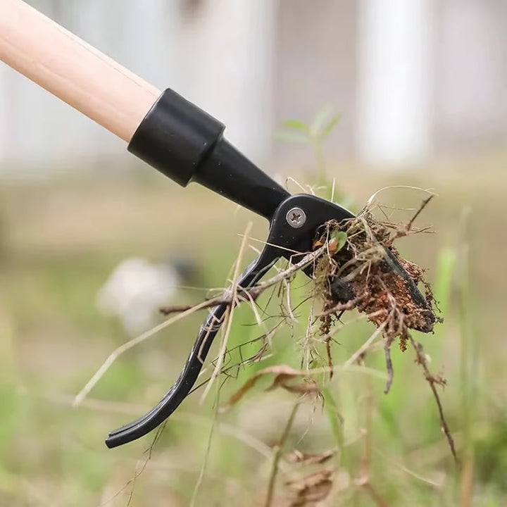 Standing weed remover with powerful root removal - WeedGrip
