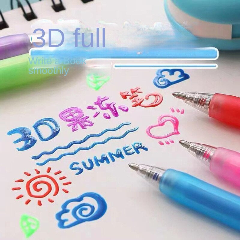 Farbige Gelstift-Set für kreative 3D-Designs – 3D ArtPen Set