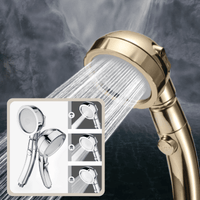3-in-1 High-Pressure Shower Head + Hose