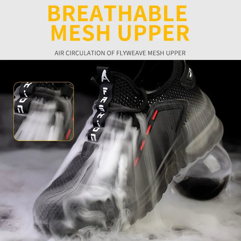 Ultralight Safety Shoes with Steel Toe Cap – SteelFlex One