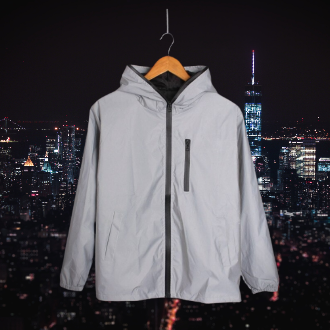 Trendy Reflektierende Damen Manteljacke mit 3M-Effekt – Leona