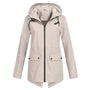 Trendige Damen Regenjacke mit Kapuze - Liora