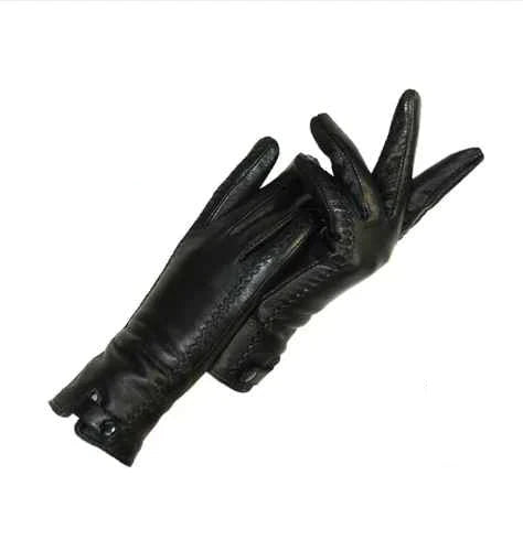 Vintage Leder Damenhandschuhe - RetroGrove