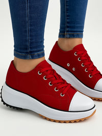 Plateau-Sneaker mit Absatz – Dalia