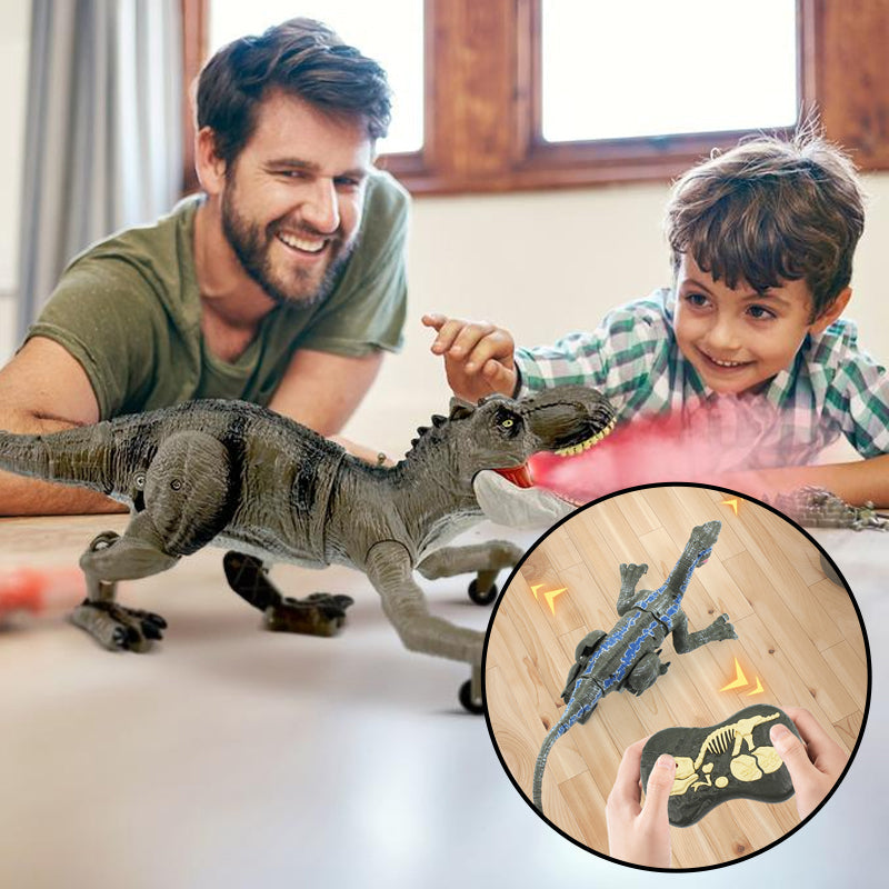 Nebelsprühender Interaktiver Dinosaurier mit Fernbedienung - RoboRex