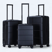 3-teilige Hartschalen-Kofferset – Atlas Explorer