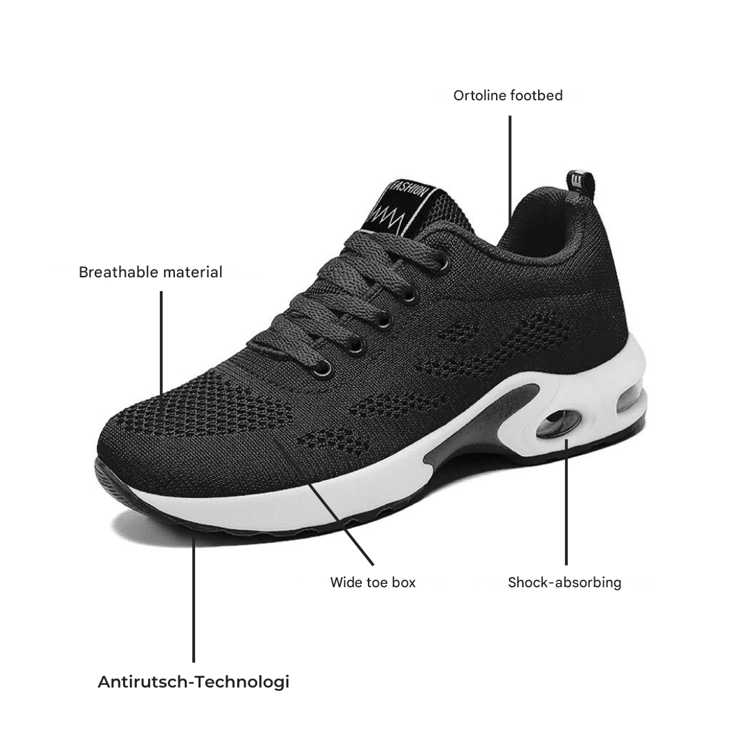 Bequeme & Atmungsaktive Orthopädische Damen-Sneaker – Marlene