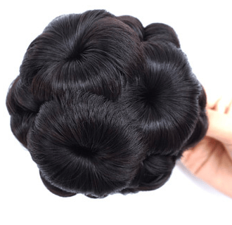 Flower-shaped Hair Clip with Hair Extension – Fiora