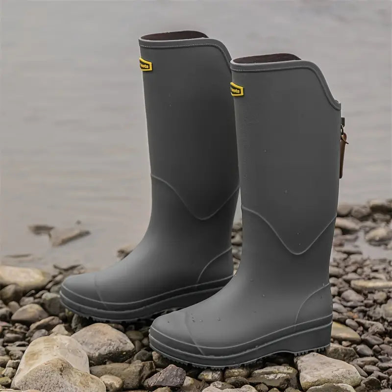 Damen Regenstiefel wasserdicht aus PVC mit Antirutschsohle – Corina