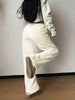 Weiche Teddy Sherpa Loungehose für Damen – Noémie
