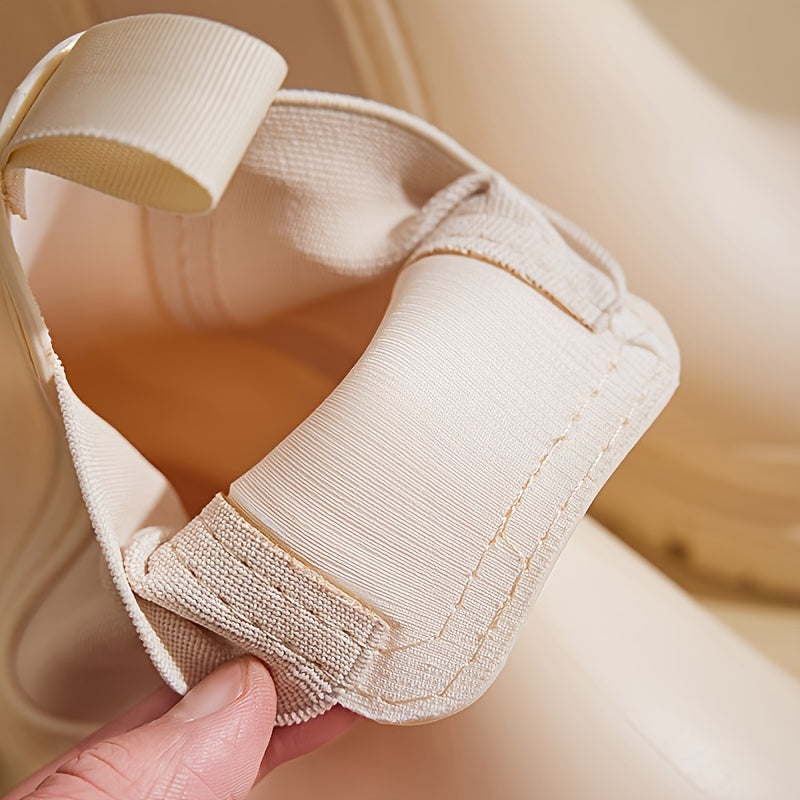 Damen Regenstiefel halbhoch wasserdicht mit Antirutschsohle – Selora