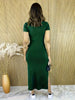 Trendiges Midi-Kleid mit Taillengürtel für Damen - Sommerschnitt