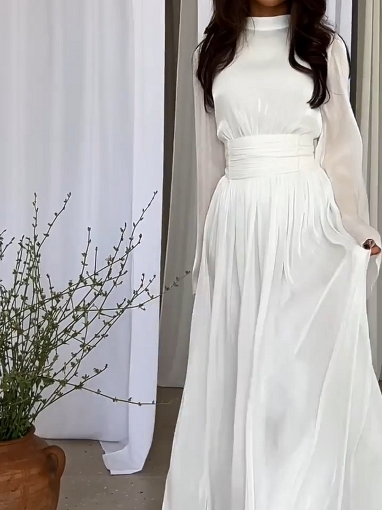 Fantasievolles Maxikleid mit Fließendem Schnitt – Valentina