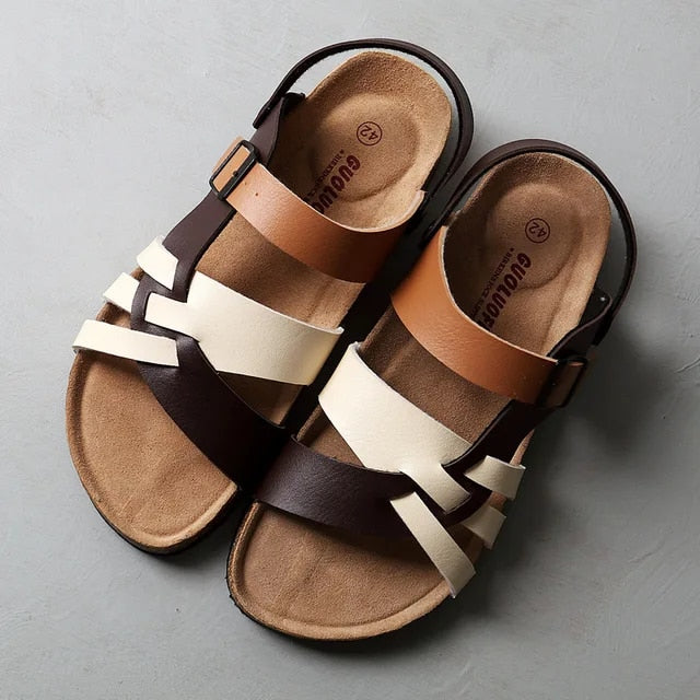 Sommer-Sandalen für Herren mit ergonomischem Fußbett – Milton