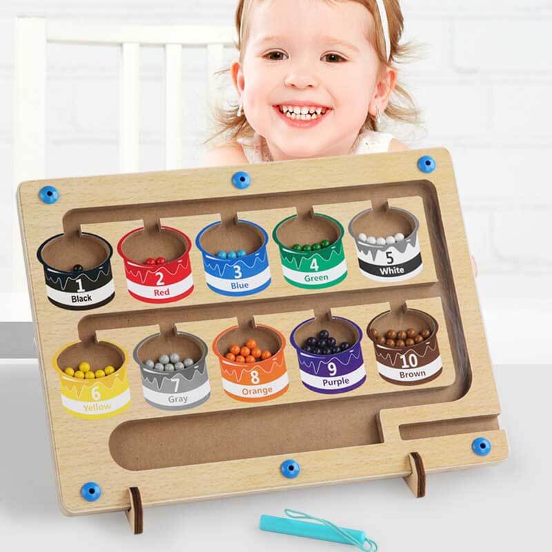 Bunte Magnetische Zählpuzzle – MagniTally