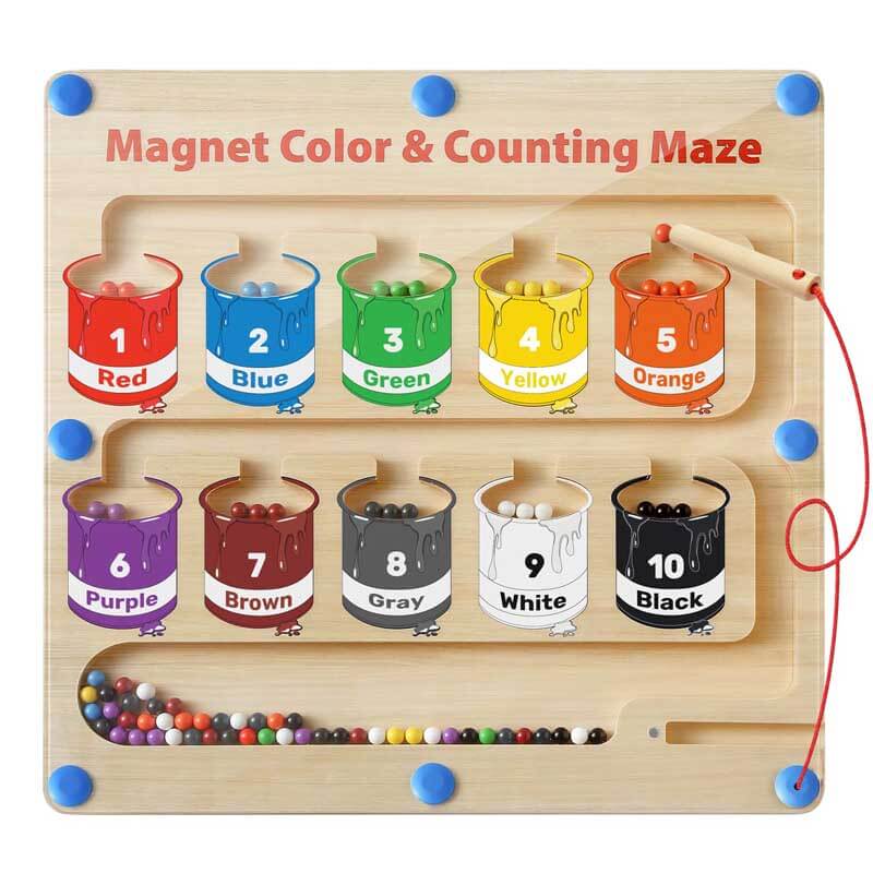 Bunte Magnetische Zählpuzzle – MagniTally