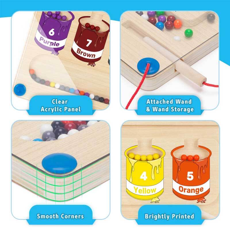 Bunte Magnetische Zählpuzzle – MagniTally