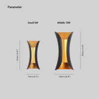 Moderne LED-Außenwandlampe - LumiEdge