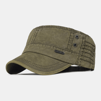 Adjustable Military Men's Cap – Mason