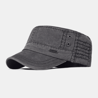 Adjustable Military Men's Cap – Mason