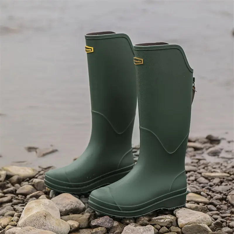 Damen Regenstiefel wasserdicht aus PVC mit Antirutschsohle – Corina