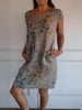 Bequemes Kleid mit Rundhalsausschnitt – Valentina