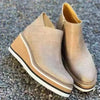 Trendige Damen Stiefeletten mit Reißverschluss und Plateau - Alessia