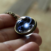 Glas-12-Sternzeichen-Schutzanhänger – Sofia